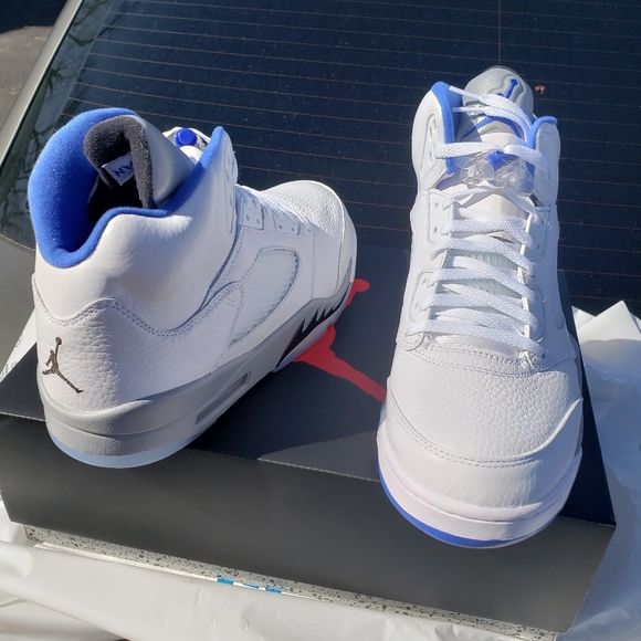 Air jordan 5's retro stealth - Picture 4 of 6